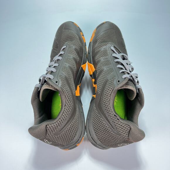 Inov 8 F Lite 235 V3 Gray Orange Cross Training Shoes Lace Up Men's Size 11.5 - Picture 7 of 11